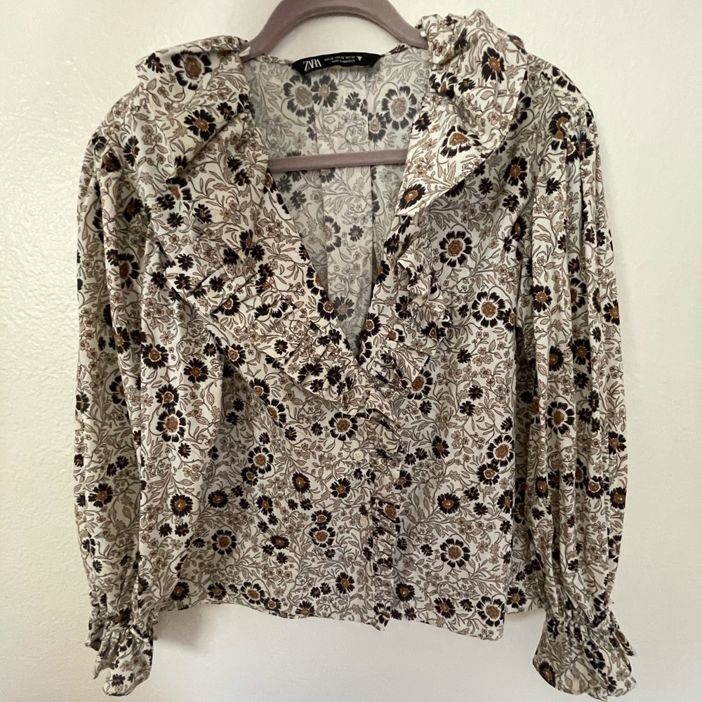 Zara Floral Shirt
